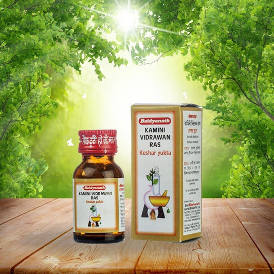 Baidyanath Vansaar Kaminividrawan Ras Kesar Yukta - PUSHMYCART