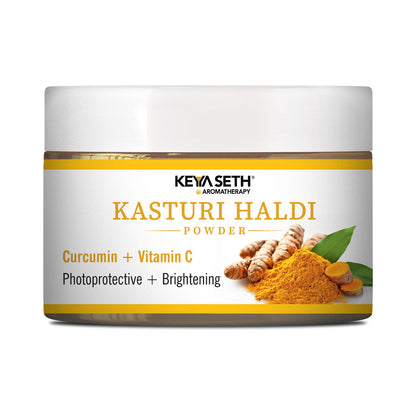 Keya Seth Aromatherapy Kasturi Haldi Powder Face Pack 
