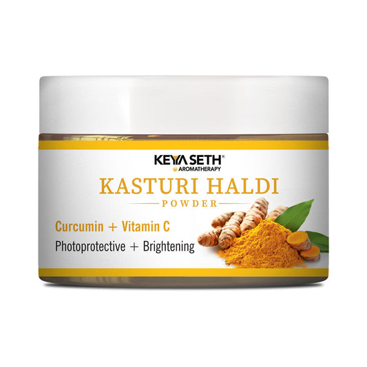 Keya Seth Aromatherapy Kasturi Haldi Powder Face Pack 