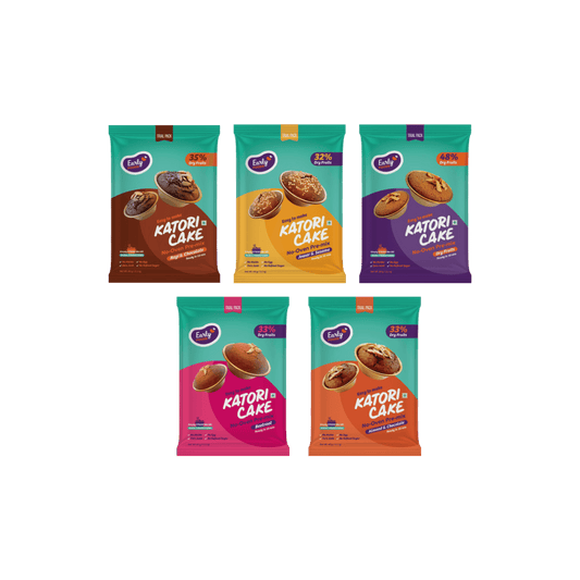 Early Foods Trial Packs Combo of 5 Katori Cake Mixes