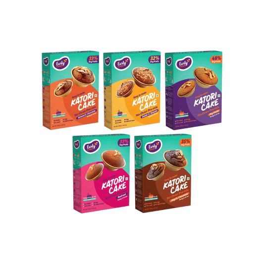 Early Foods Combo of 5 Katori Cake Mixes