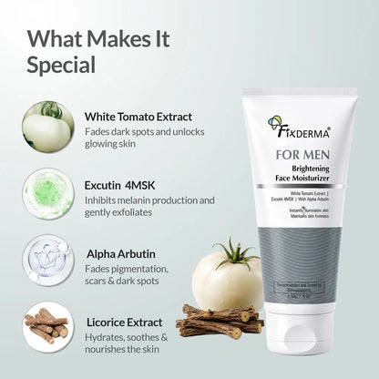FixDerma FOR MEN Brightening Face Moisturizer