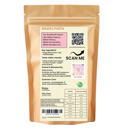 Millet Mania Khapli Wheat Penne Pasta