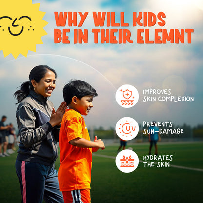 Elemnt Kids Sports Mineral Sunscreen For - Year Olds key details view buy online