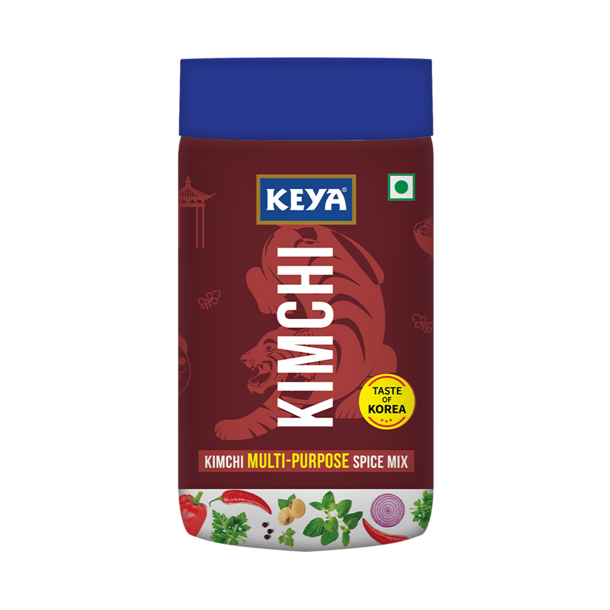 Keya World Spice Combo featuring Keya Pizza Oregano, Keya Kimchi, and Keya Taco Nachos jars. - Image 5
