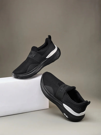 Campus LAYER Black Mens Walking Shoes