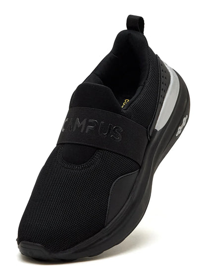 Campus LAYER Black Mens Walking Shoes