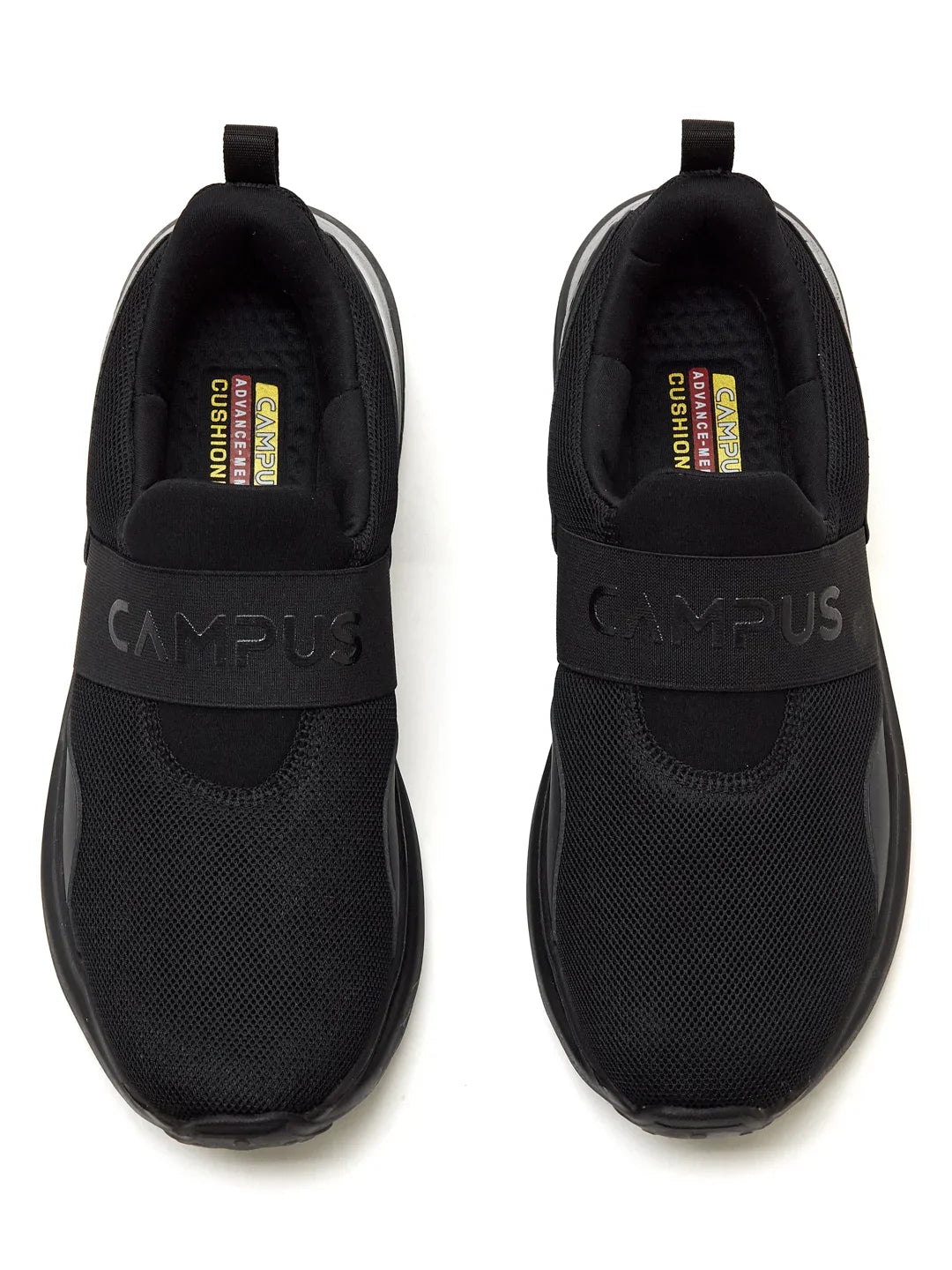 Campus LAYER Black Mens Walking Shoes