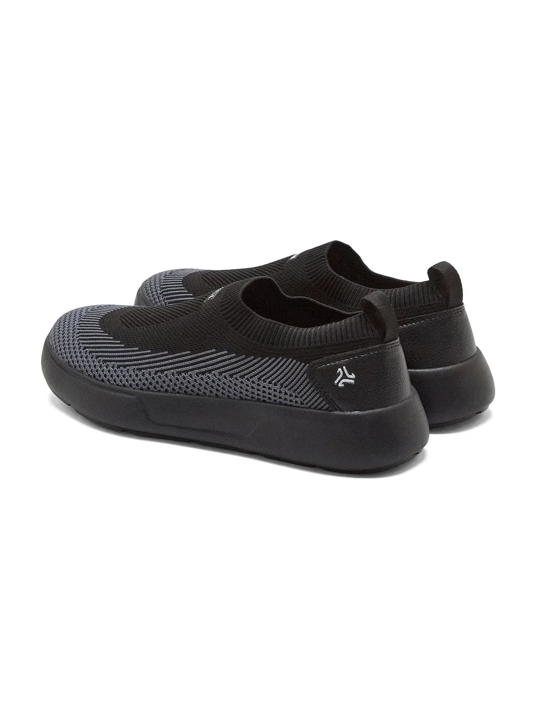 Campus LEDGE Black Mens Walking Shoes