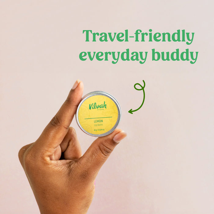 Vilvah Store Lemon Lip Balm