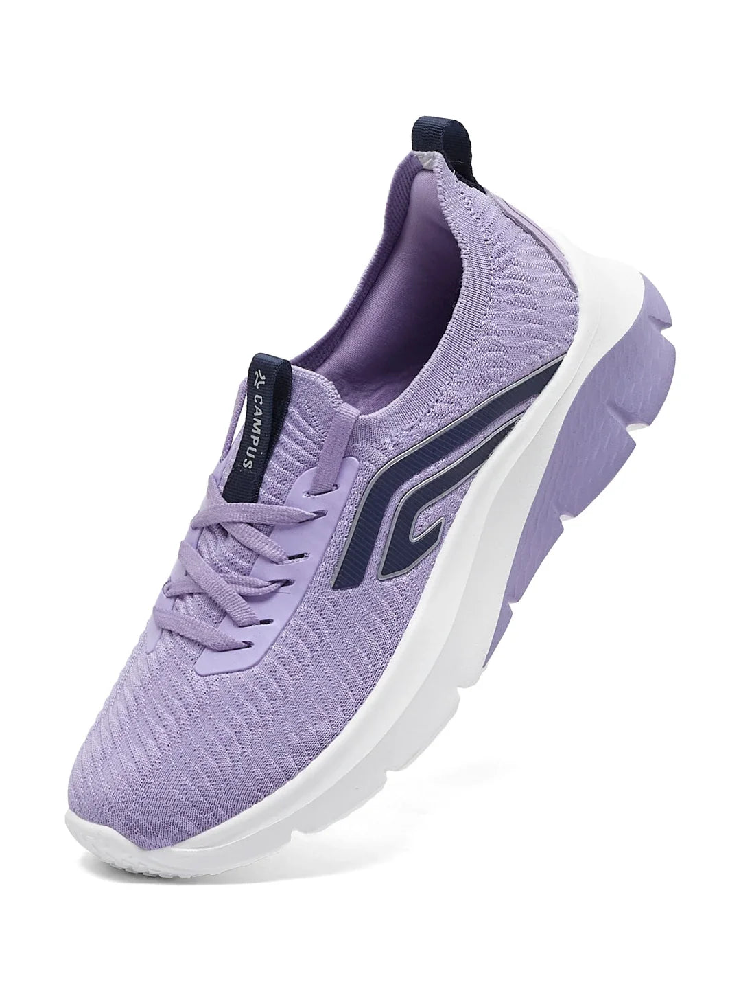 Campus LENON Purple Womens Walking Shoes