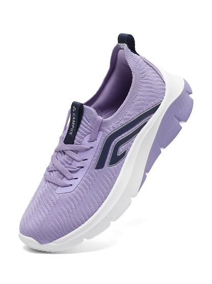 Campus LENON Purple Womens Walking Shoes