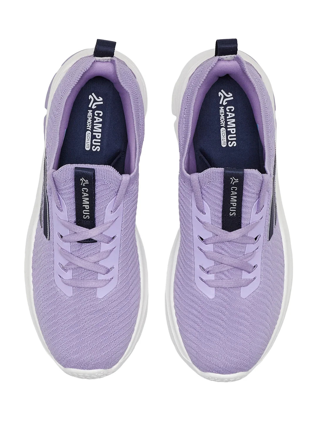 Campus LENON Purple Womens Walking Shoes