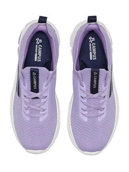 Campus LENON Purple Womens Walking Shoes