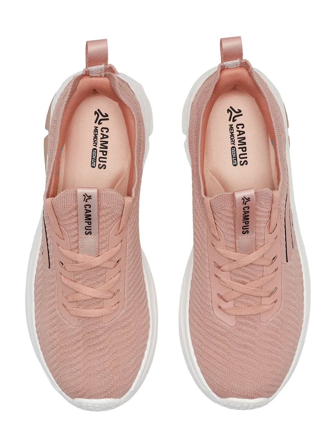 Campus LENON Peach Womens Walking Shoes
