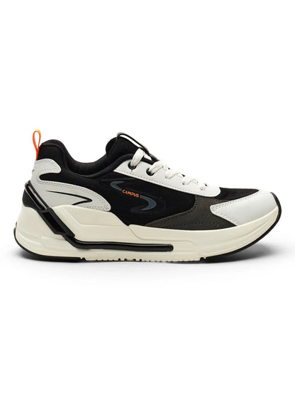 Campus LEVEL Black Mens Sneakers