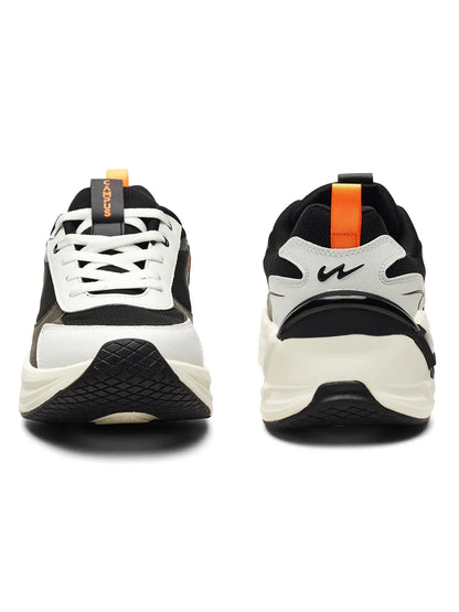 Campus LEVEL Black Mens Sneakers