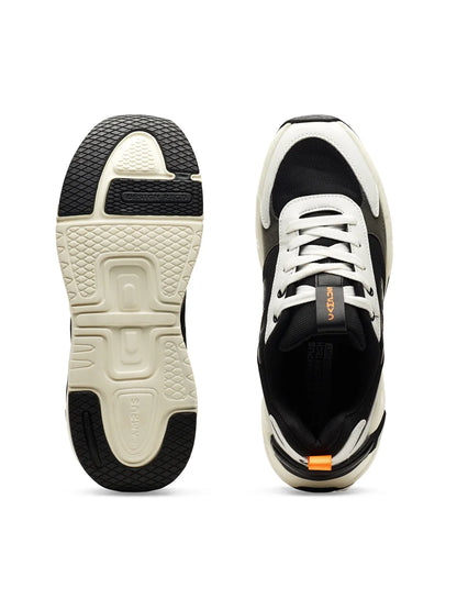 Campus LEVEL Black Mens Sneakers