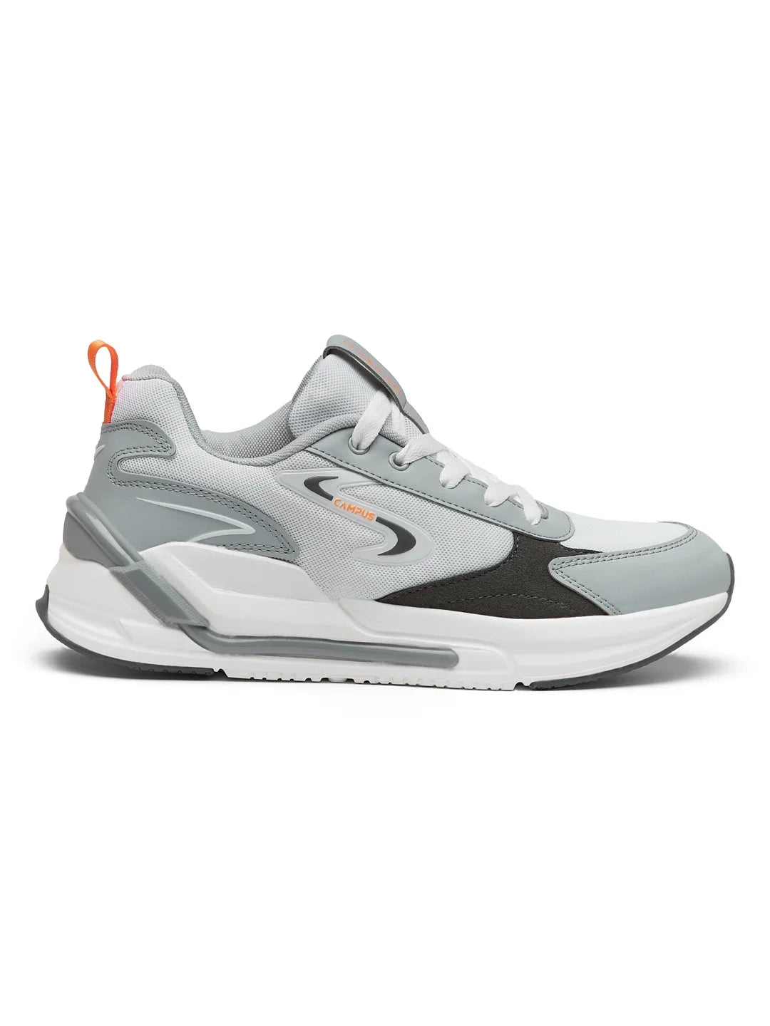Campus LEVEL White Mens Sneakers