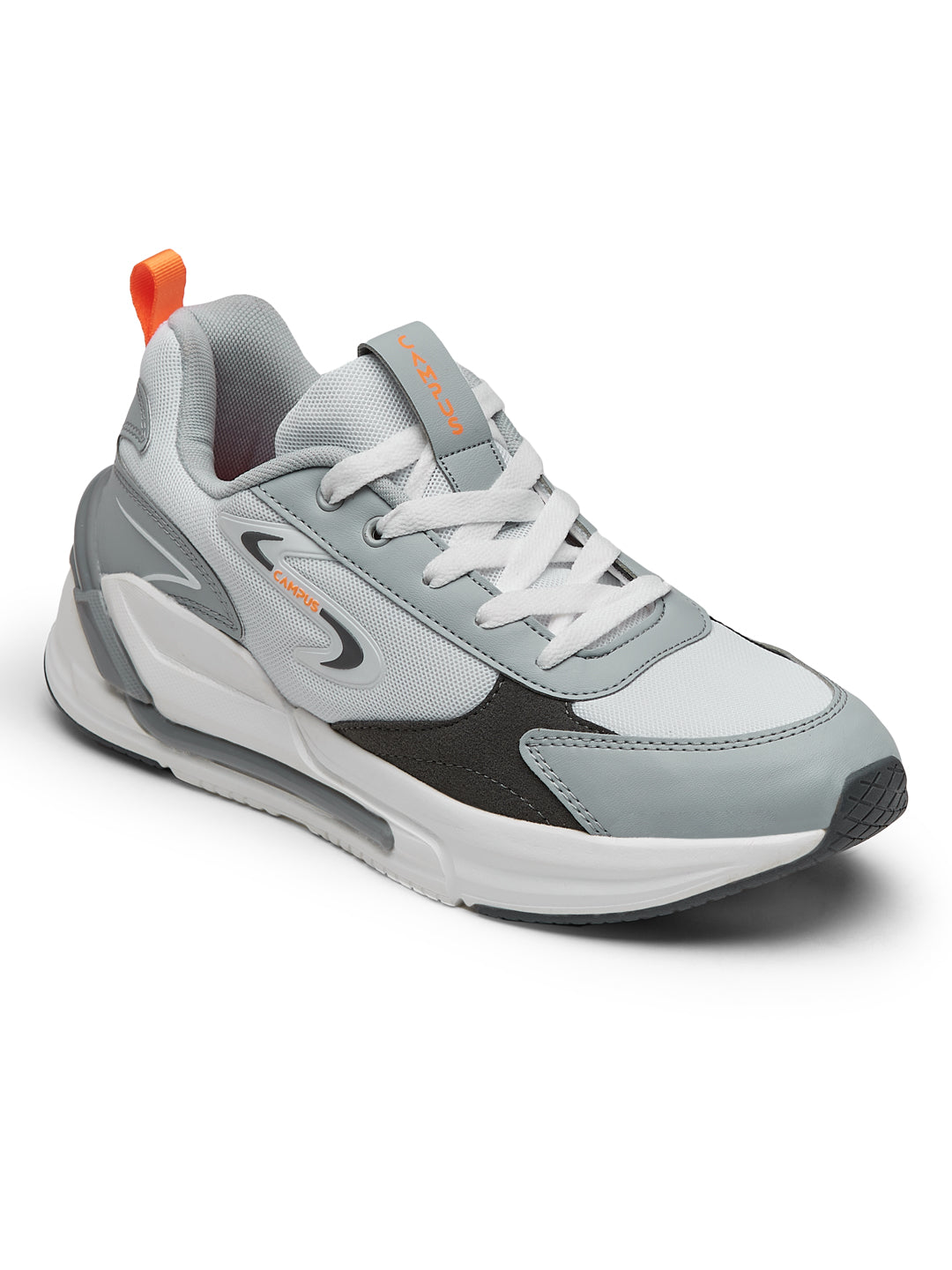 Campus LEVEL White Mens Sneakers