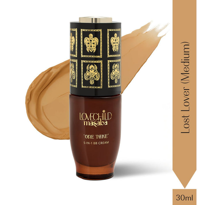 LoveChild Lost Lover Medium | One Take 5 in 1 BB Cream With SPF 20 PA++ Sun Protection