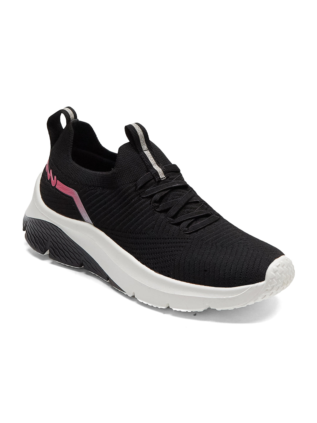 Campus LUMI Black Womens Walking Shoe