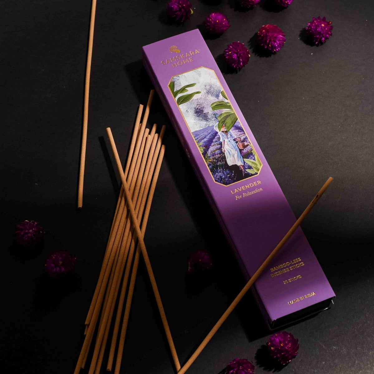 Samskara Home Lavendar 50pcs Incense Sticks