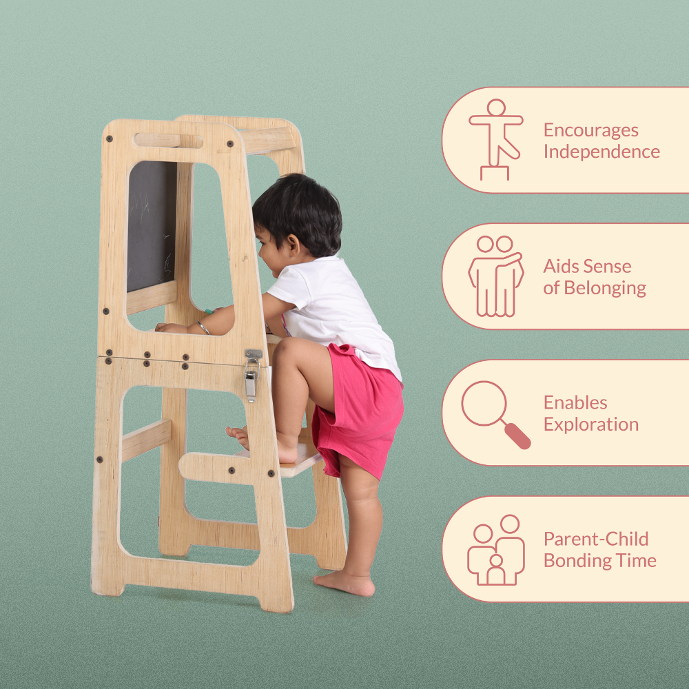 Ariro Toys Learning Tower- Natural