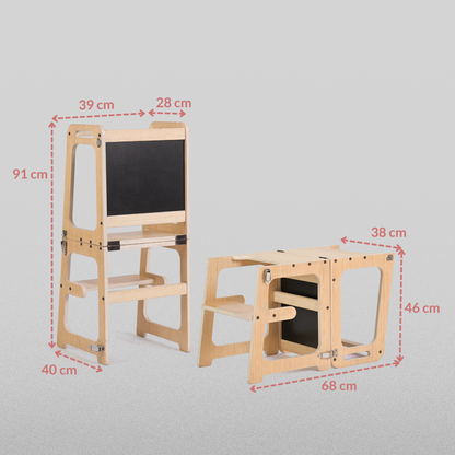 Ariro Toys Learning Tower- Natural