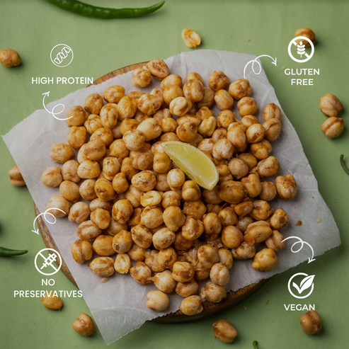 Snackible Lemon Chilli Chickpeas