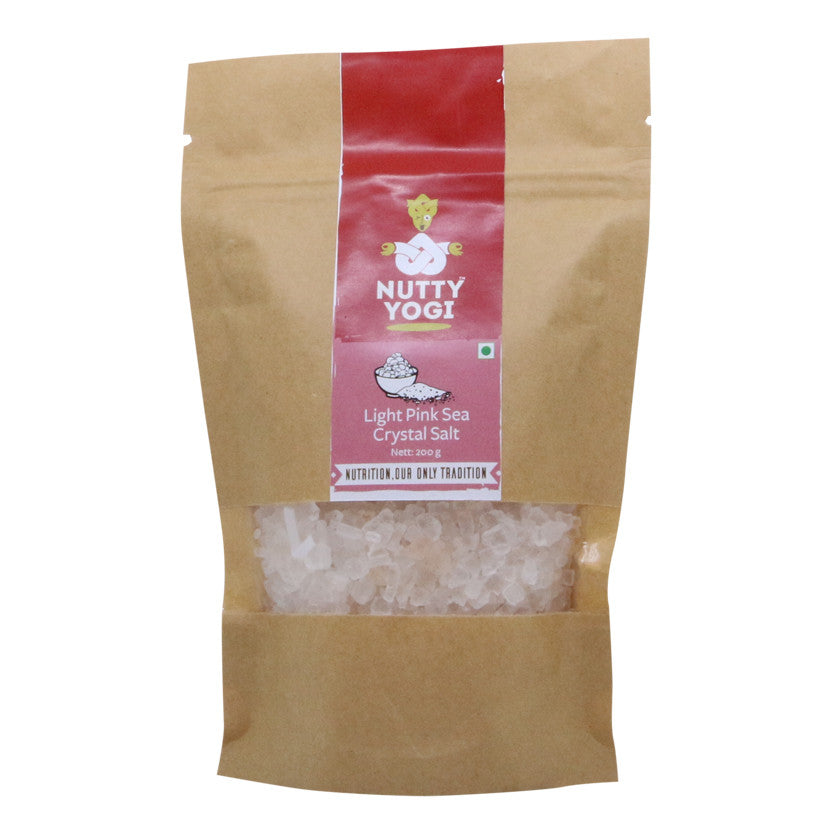 Nutty Yogi Light Pink Sea Crystal Salt