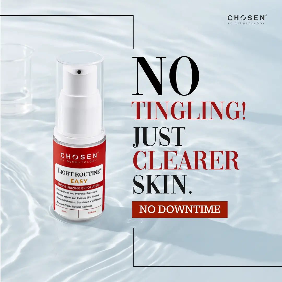Chosen Light Routine Easy Salicylic Acid Peel bottle with dropper, showcasing the premium skincare product. - Image 7