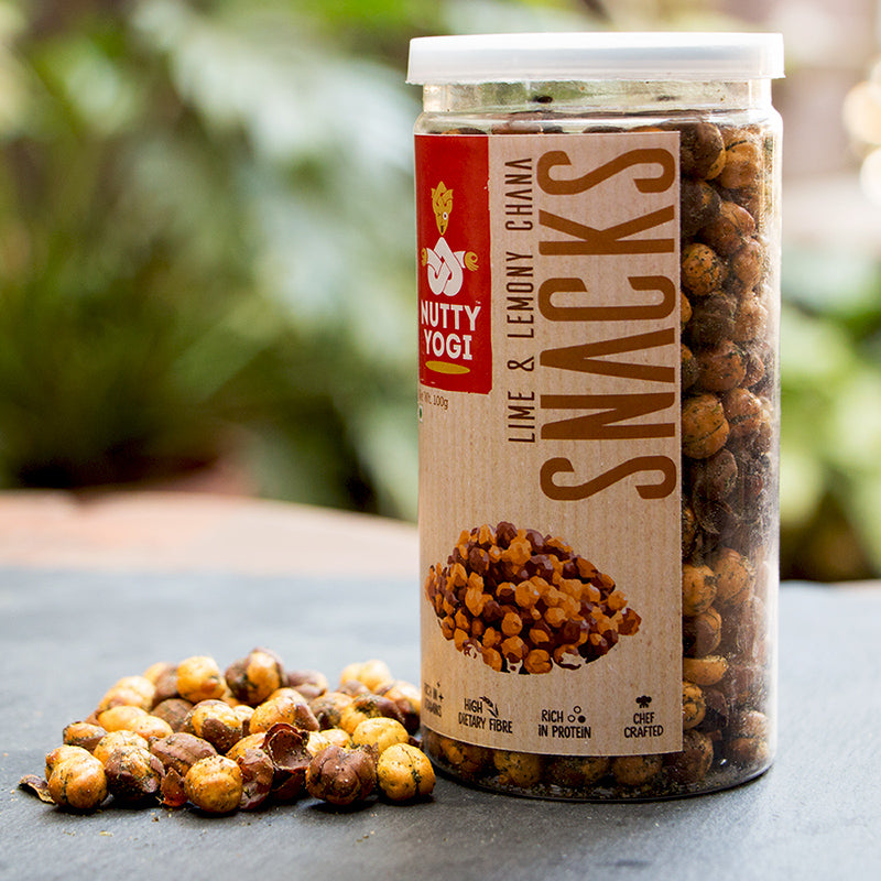 Nutty Yogi Lime & Lemony Chana 110gm