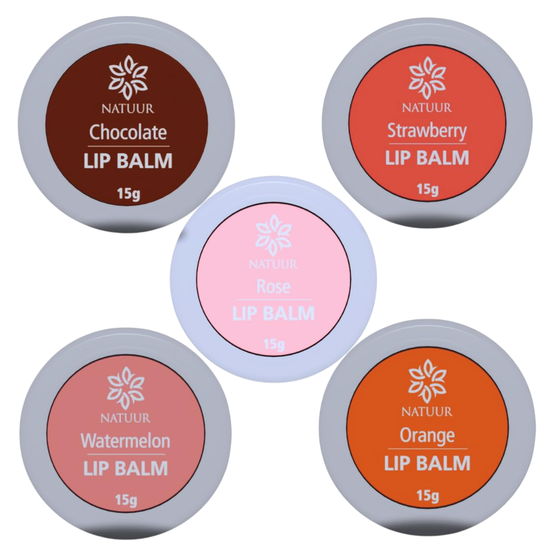 Natuur Lip Balm (Pack of 5)