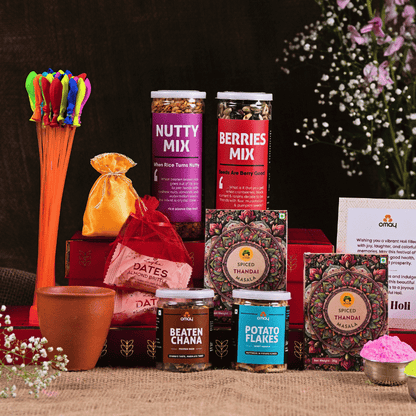 Omay Foods Luxe Delights Holi Gift Box