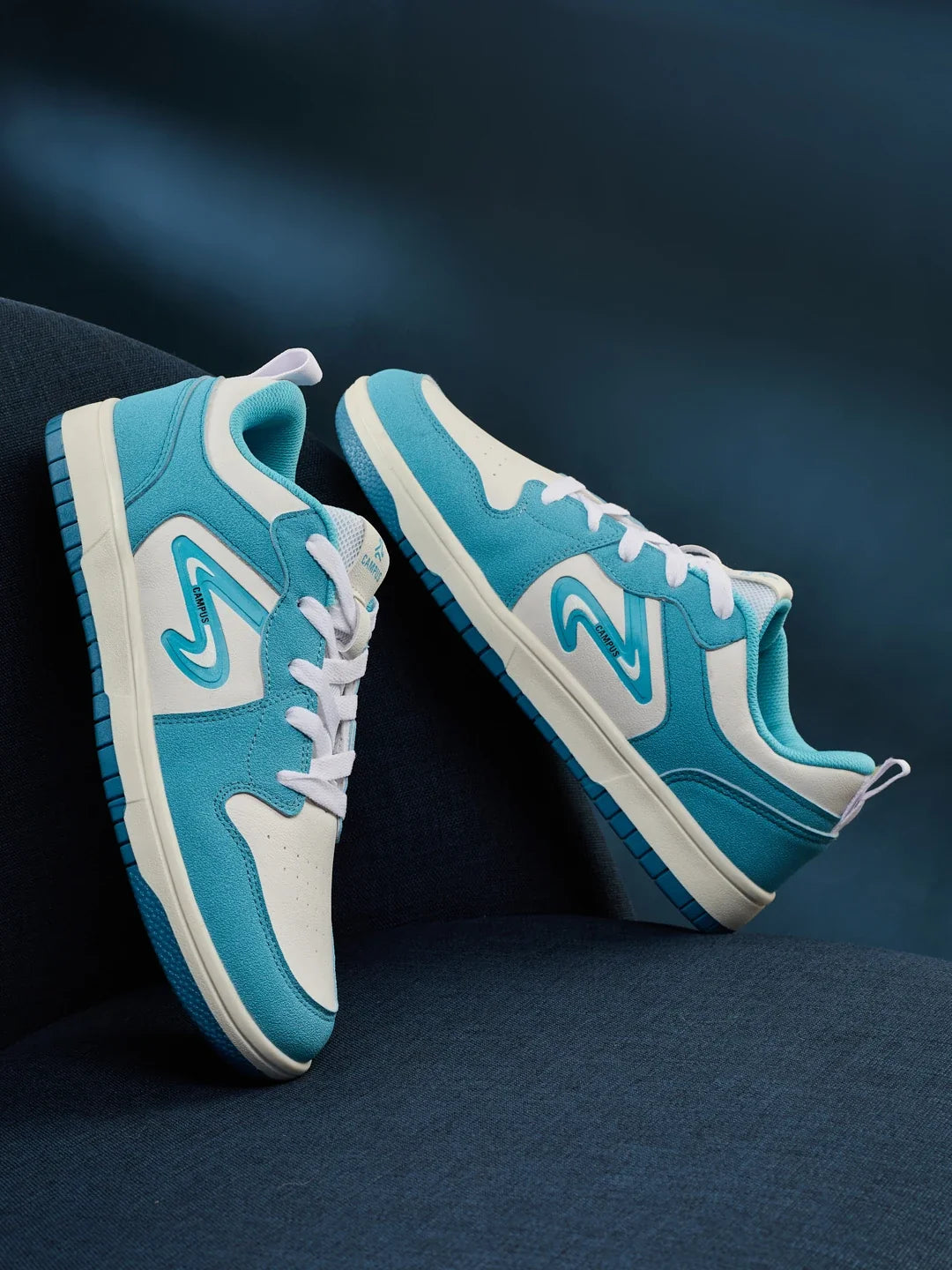 Campus MAXON White Mens Sneakers
