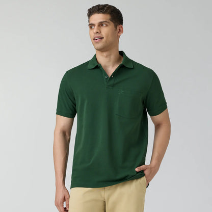 XYXX Code Polo T-shirts Basil Green