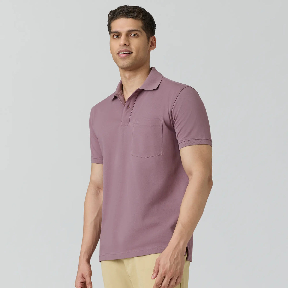 XYXX Code Polo T-shirts Rose Blush - view 4