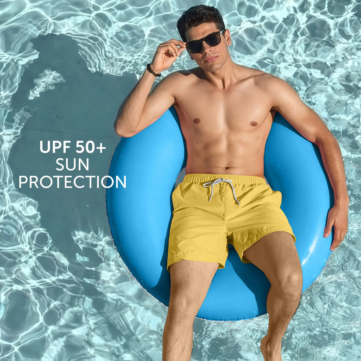 XYXX Aqua Swim Shorts Butter Yellow - view 2