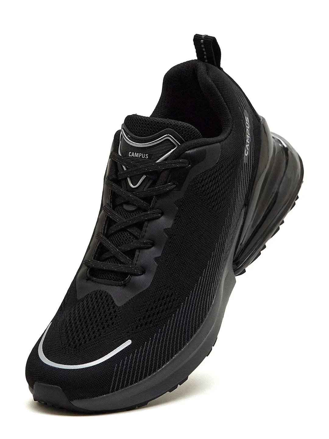 Campus MERIT Black Mens Running Shoes