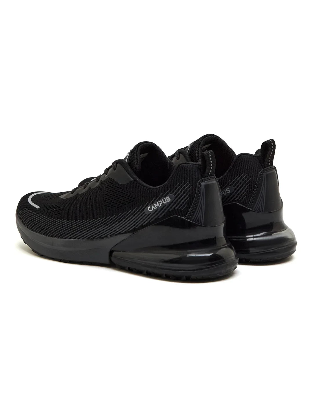 Campus MERIT Black Mens Running Shoes