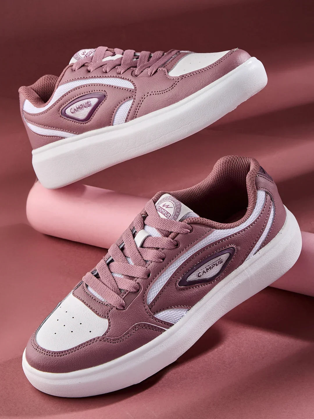 Campus MIGHTY Mauve Womens Sneakers