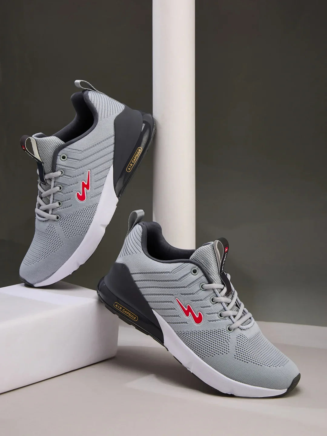Campus MIKE N Grey Mens Running Shoes