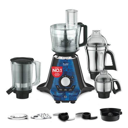 Preethi Zodiac 2.0 1000W Mixer Grinder - Master Chef + 3 Jar