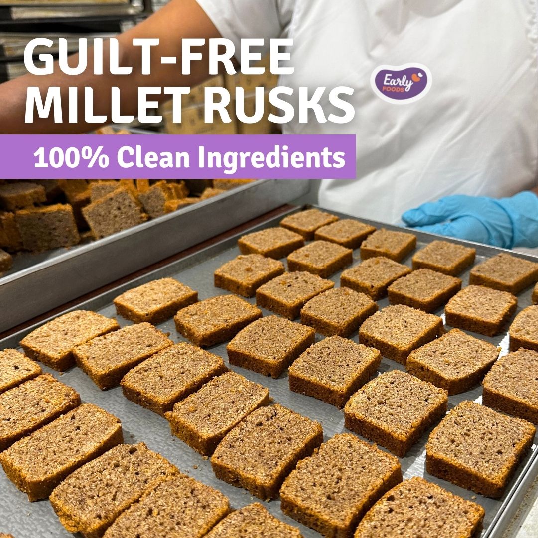 Early Foods Chota Pack Multigrain Millet Rusk