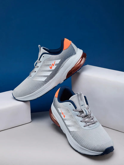 Campus MOLAR Grey Mens Running Shoes