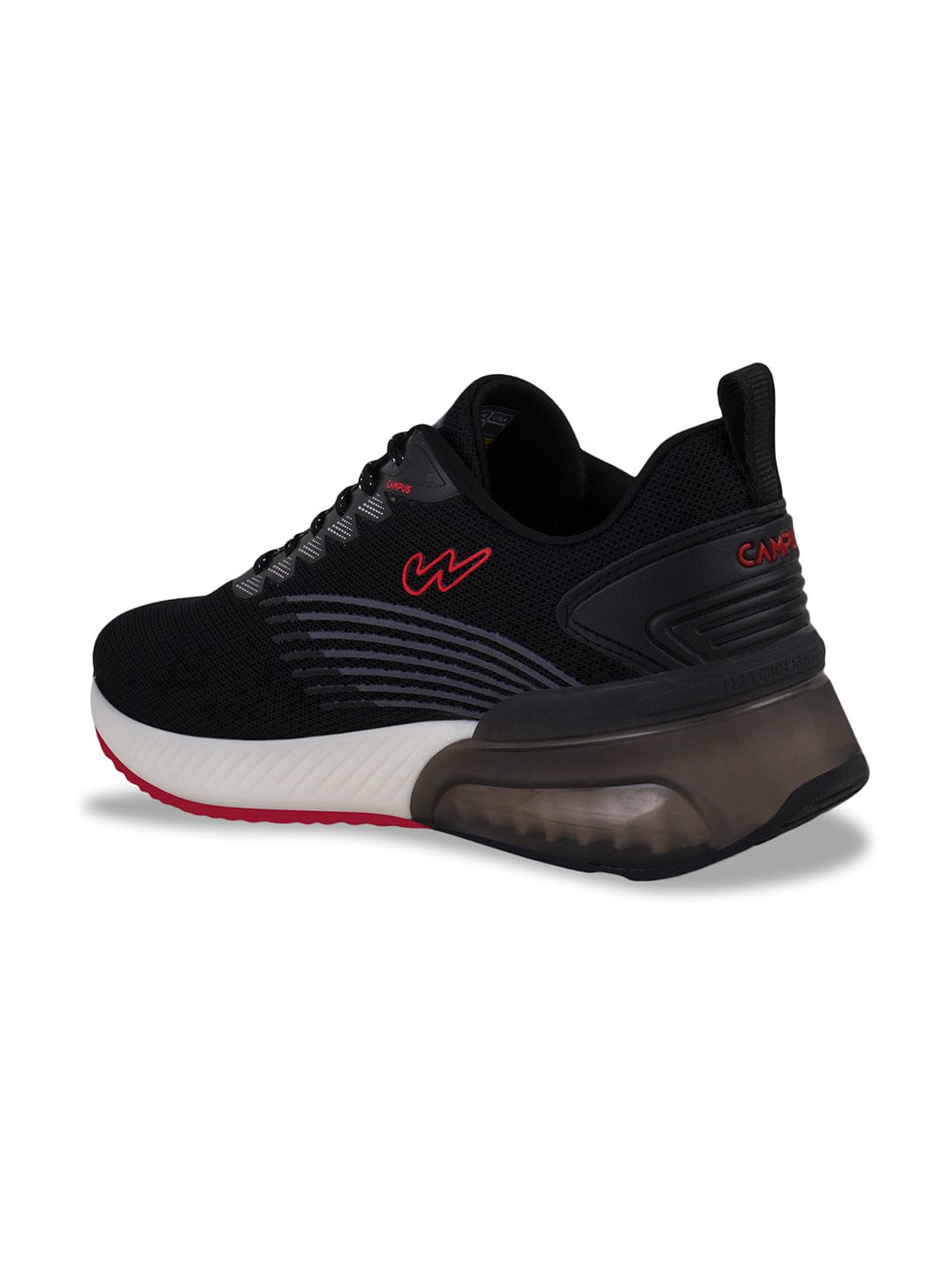 Campus MOVE Black Mens Running Shoes