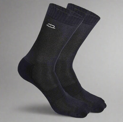 Heelium Bamboo Men Crew Socks (Solids) - 2 Pairs