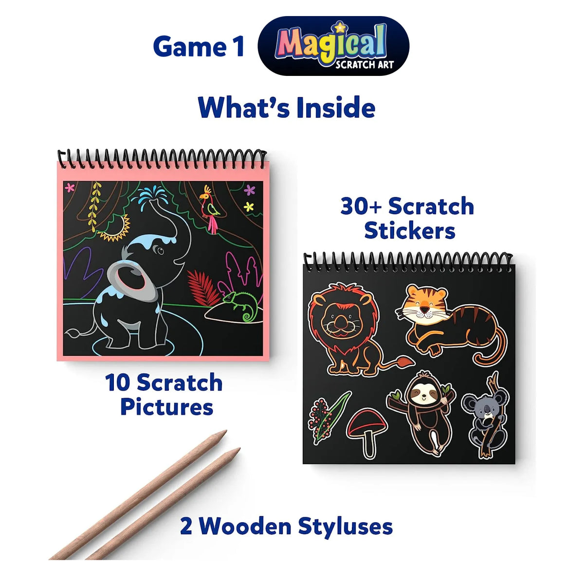 Skillmatics Animal Lovers Art Set Ages 3 to 8