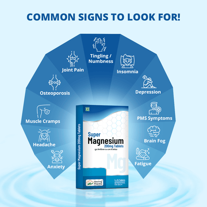 Healing Pharma Super Magnesium 200mg Tablets